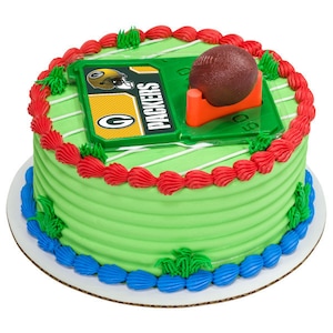 Green Bay Packers Football Cake Topper Decoration Party Supplies