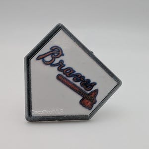 24 Atlanta Braves MLB Major League Baseball Cupcake Rings Toppers