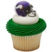 24 Minnesota Vikings NFL Football Cupcake Rings Toppers - Etsy