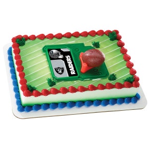 Las Vegas Raiders NFL Personalized Edible Cake Topper — Ediblektoppers