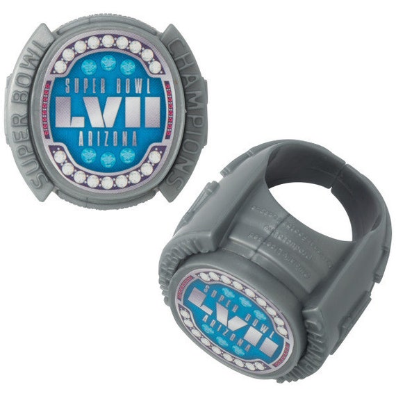 Plastic super bowl rings discount
