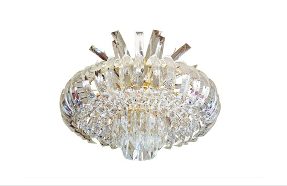 mid century lucite chandelier