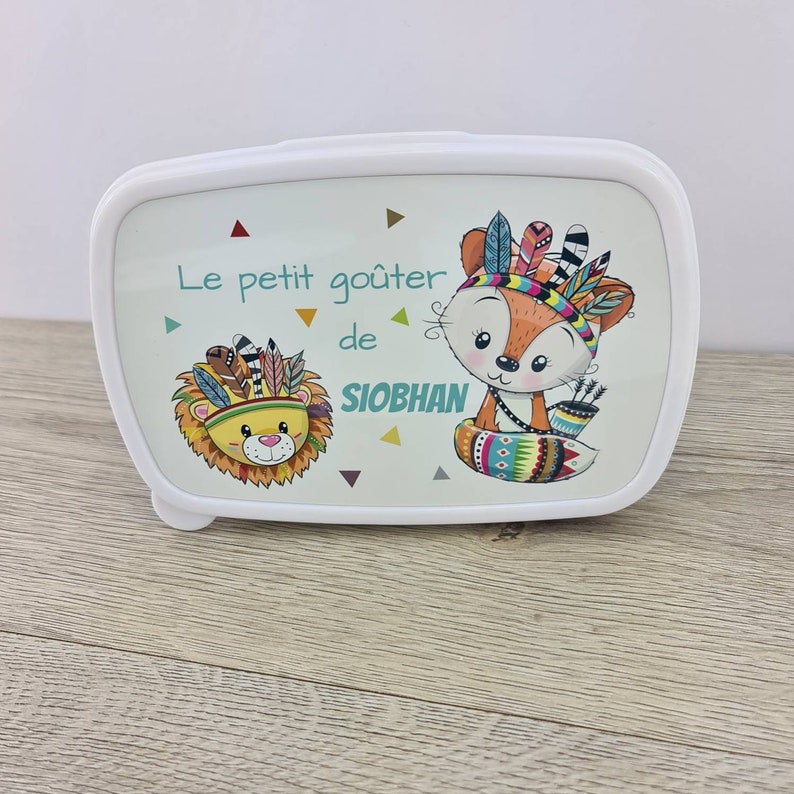 Boîte à Gouter personnalisée image 8