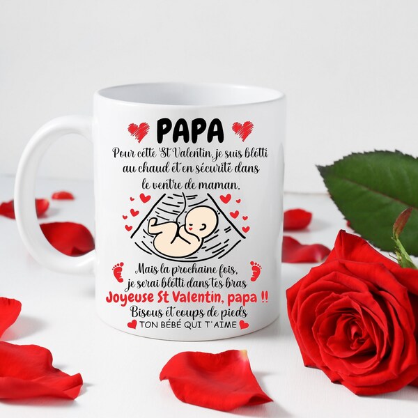 Mug En Céramique Pour Papa Spécial St Valentin