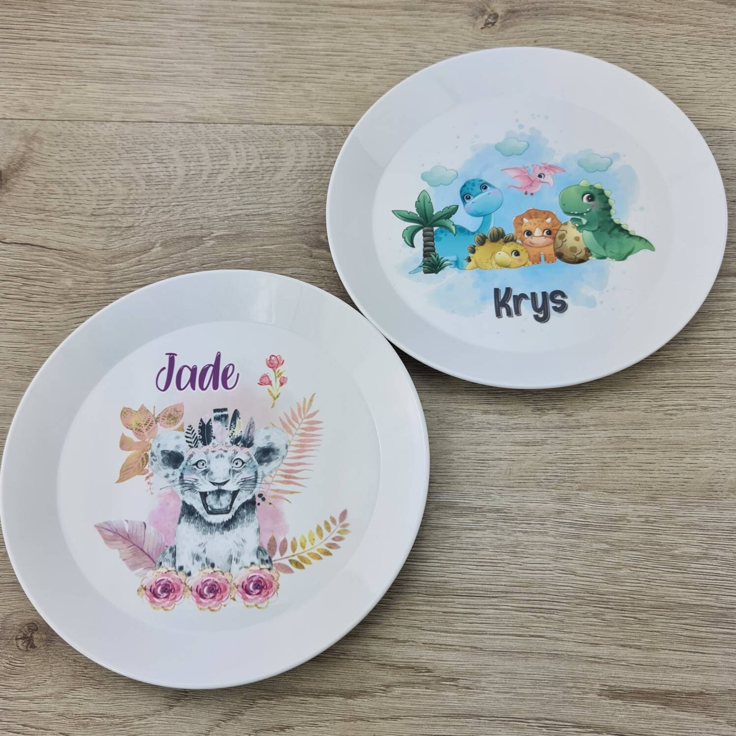 Ensemble De Vaisselle Pour Enfants 4 Pièces Ustensiles Et Assiettes Pour  Tout-petits Assiette En Forme De Panda 