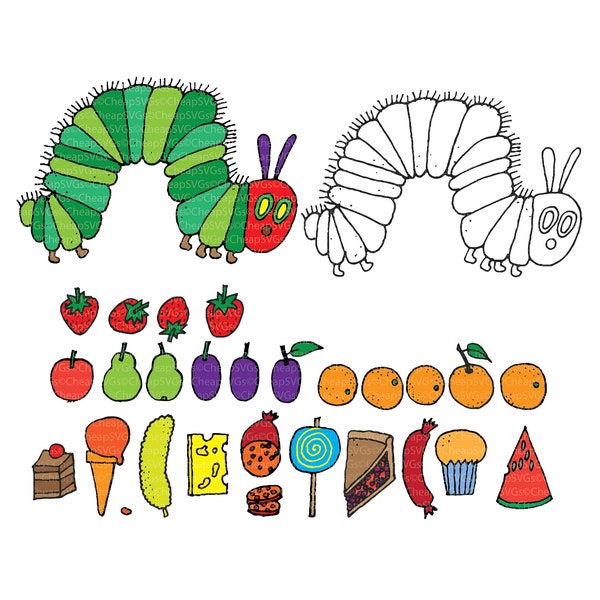 Hungry Caterpillar Etsy