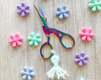 Embroidery Scissors, Craft Scissors, Sewing Scissors, Embroidery Notions, Cross Stitch Notions, Bird Scissors, Craft Scissors with Tassel