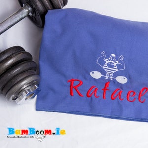 Personalised Towel with Graphic, Sport, Gym Towel, Fitness Towel,  Outdoor Microfiber Towel, Swimming Running Microfiber Quick Dyr Towel