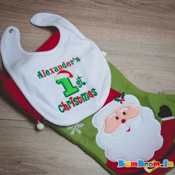 First Christmas Bib Babies First Christmas bib Xmas Gift 1st Christmas Xmas Present New Born Baby Gift chrismtas bib Babies bib First Santas Costume Christmas Dress up First Christmas Bib Babies First Christmas bib Xmas Gift 1st Christmas Xmas Present New Born Baby Gift chrismtas bib Babies bib First Santas Costume Christmas Dress up