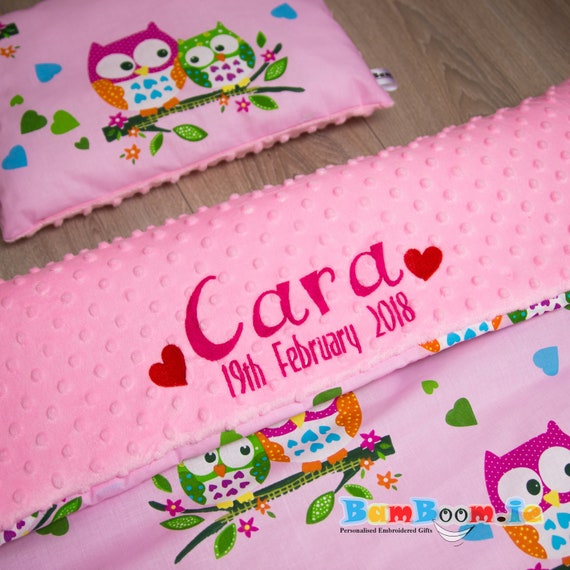 etsy personalised baby blanket