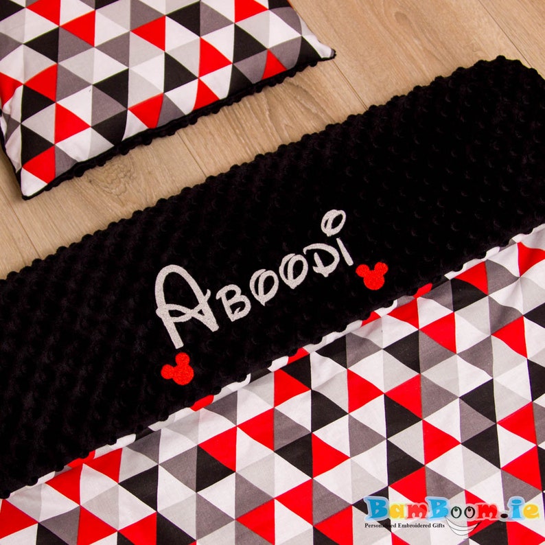 personalised baby boy blanket