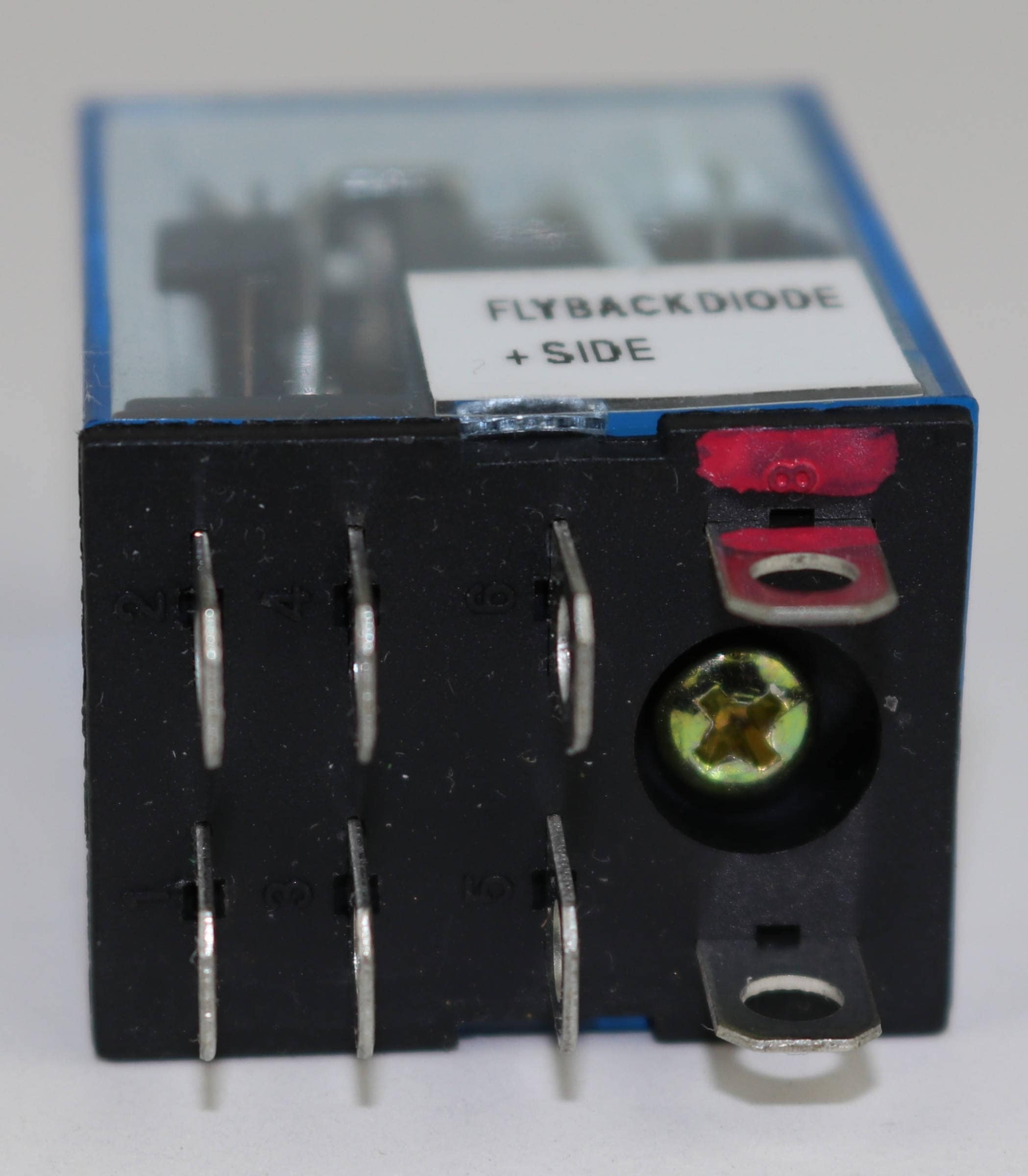 12VDC DPDT Relay with Flyback Diode Etsy