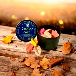 Fall Leaves Wax Melts: Cranberry Pumpkin Scent, Gothic Home Decor