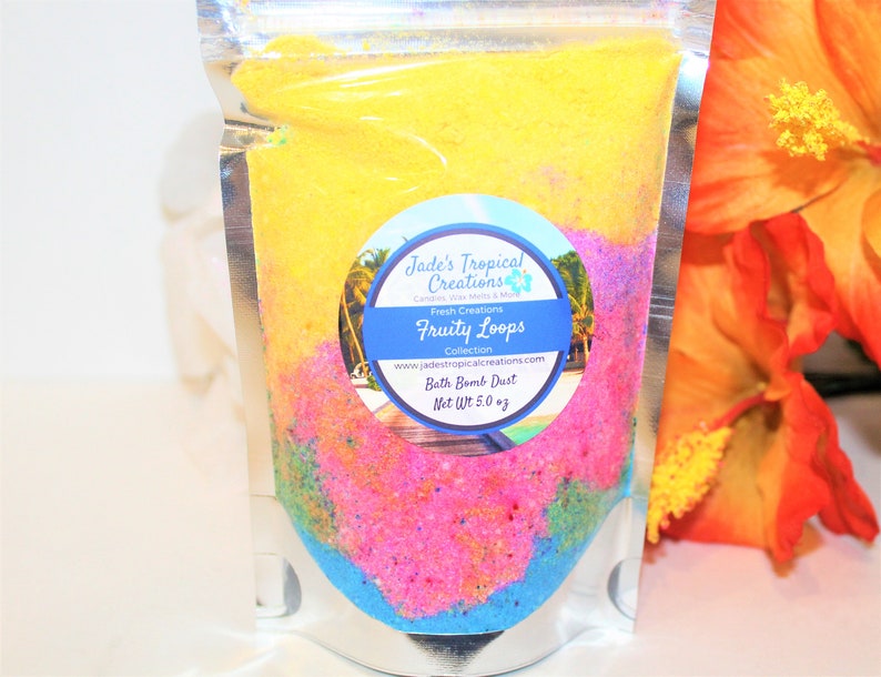 Gift for Her Bath Bomb Powder Fizzy Bath Dust Gift for Kid | Etsy