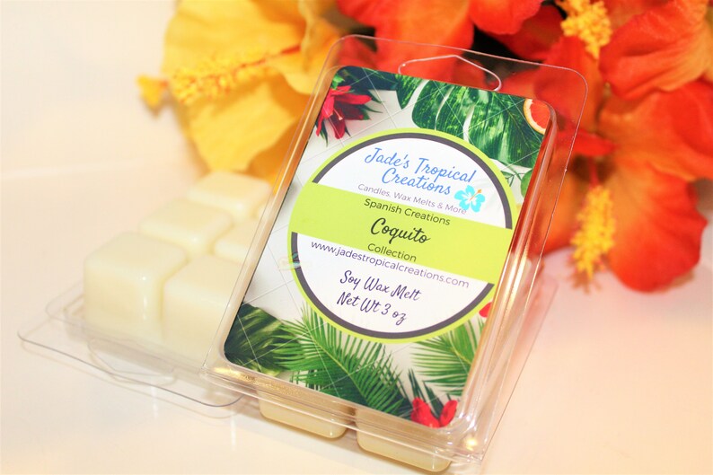 Spanish Gifts Sweet Wax Melts Tropical Wax Melts Wax Snap Etsy