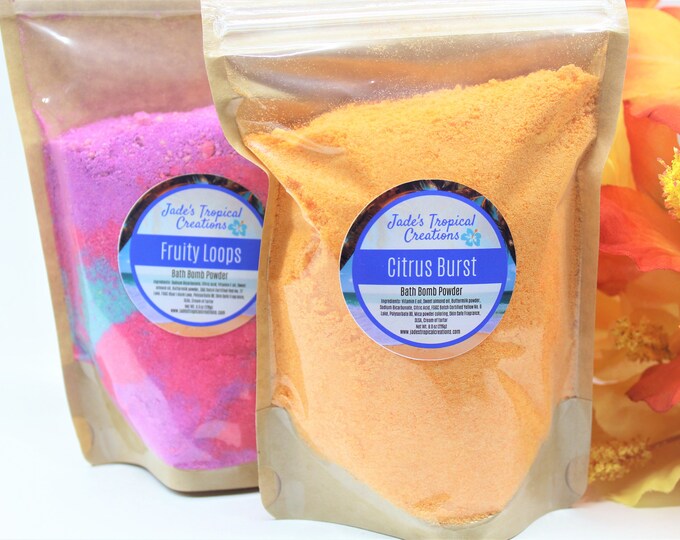 Foaming Bath Powder, Fizzy Bath Soak, Bath Salt, Bath Bomb Powder, Bath ...