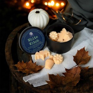 White Witch Wax Melts: Coconut-Soy Goth Home Fragrance