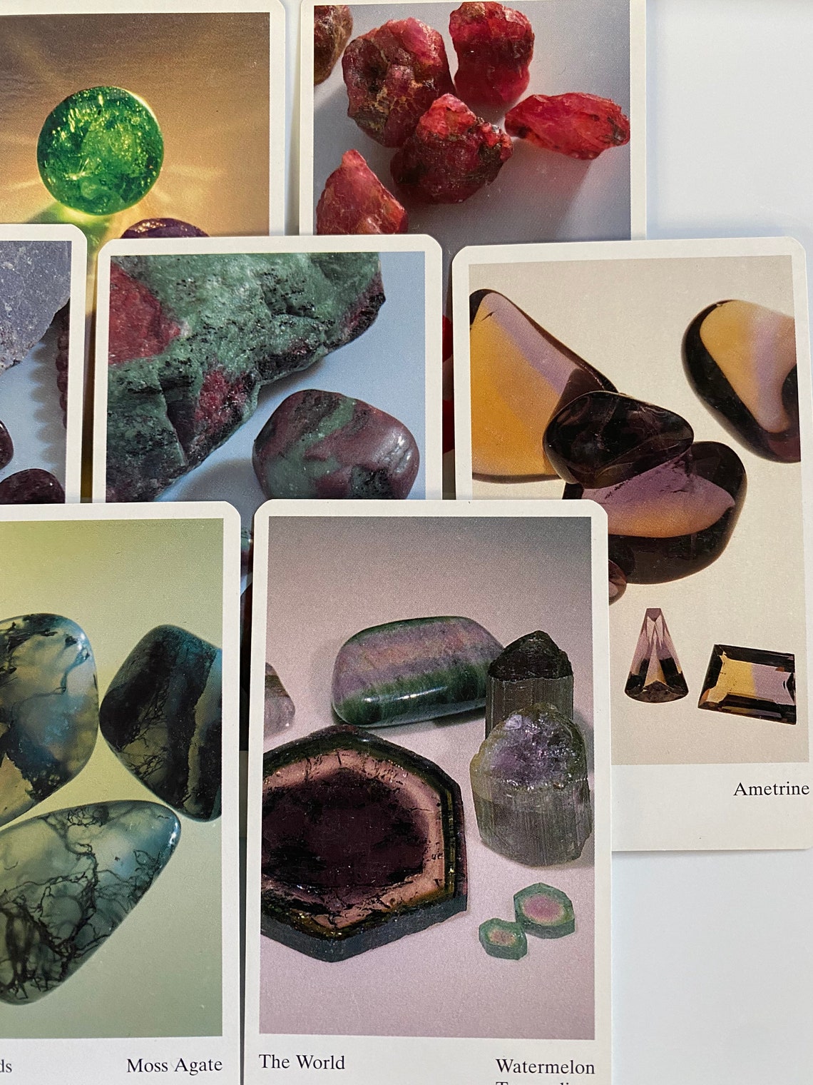 The Tarot of Gemstones and Crystals Etsy