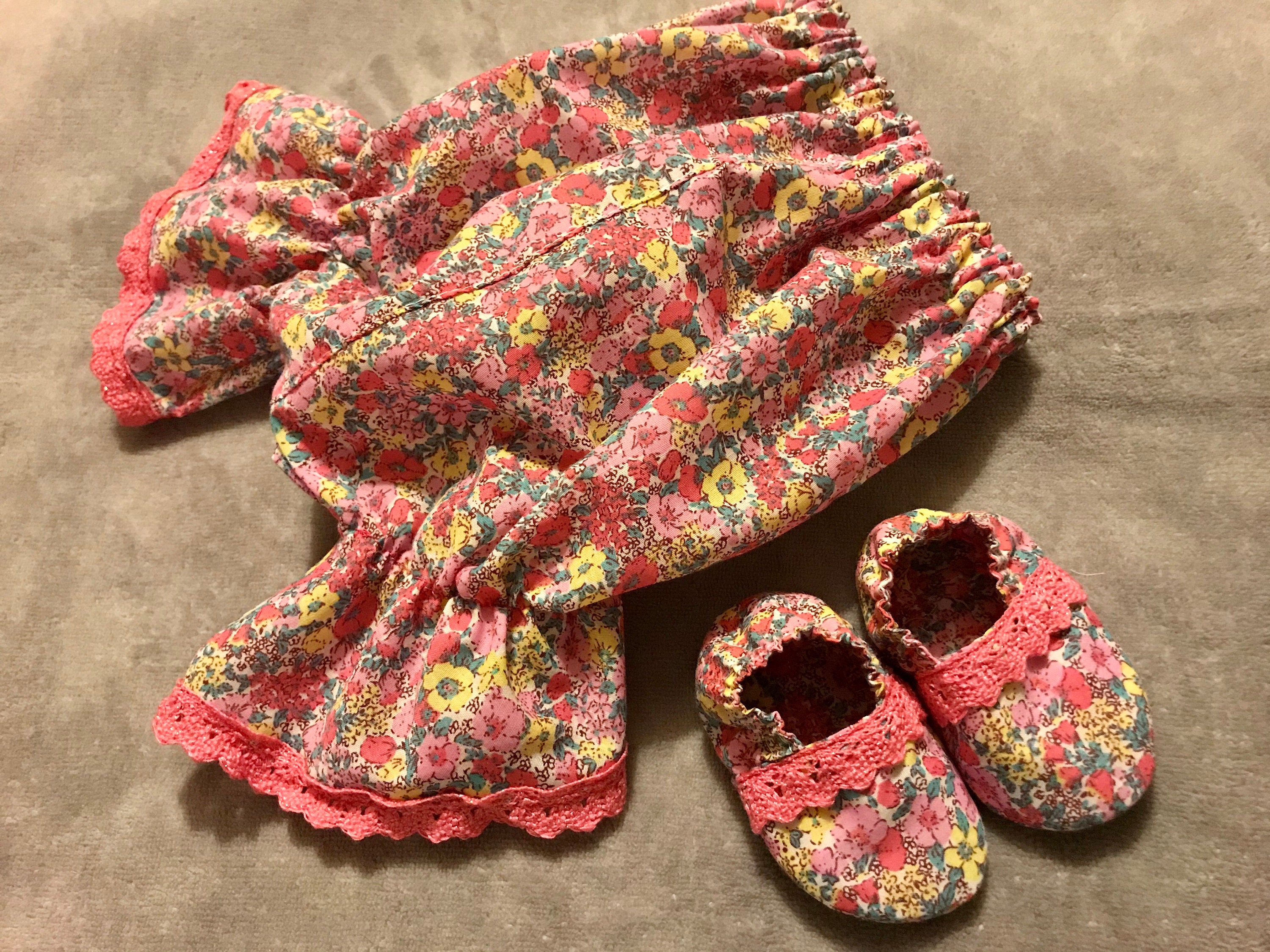 Handmade frilly baby girls bloomers and matching shoes summer Etsy