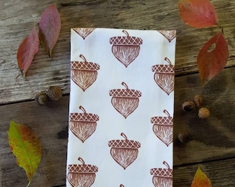 Eichel Geschirrtuch, Eichel Print Geschirrtuch, Eichel Küchentuch