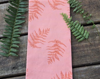 Fern Tea Towel, Fern Print Towel, Plant Lover Dish Towel