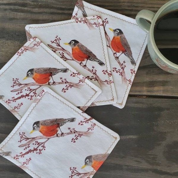 Bird Napkins Etsy
