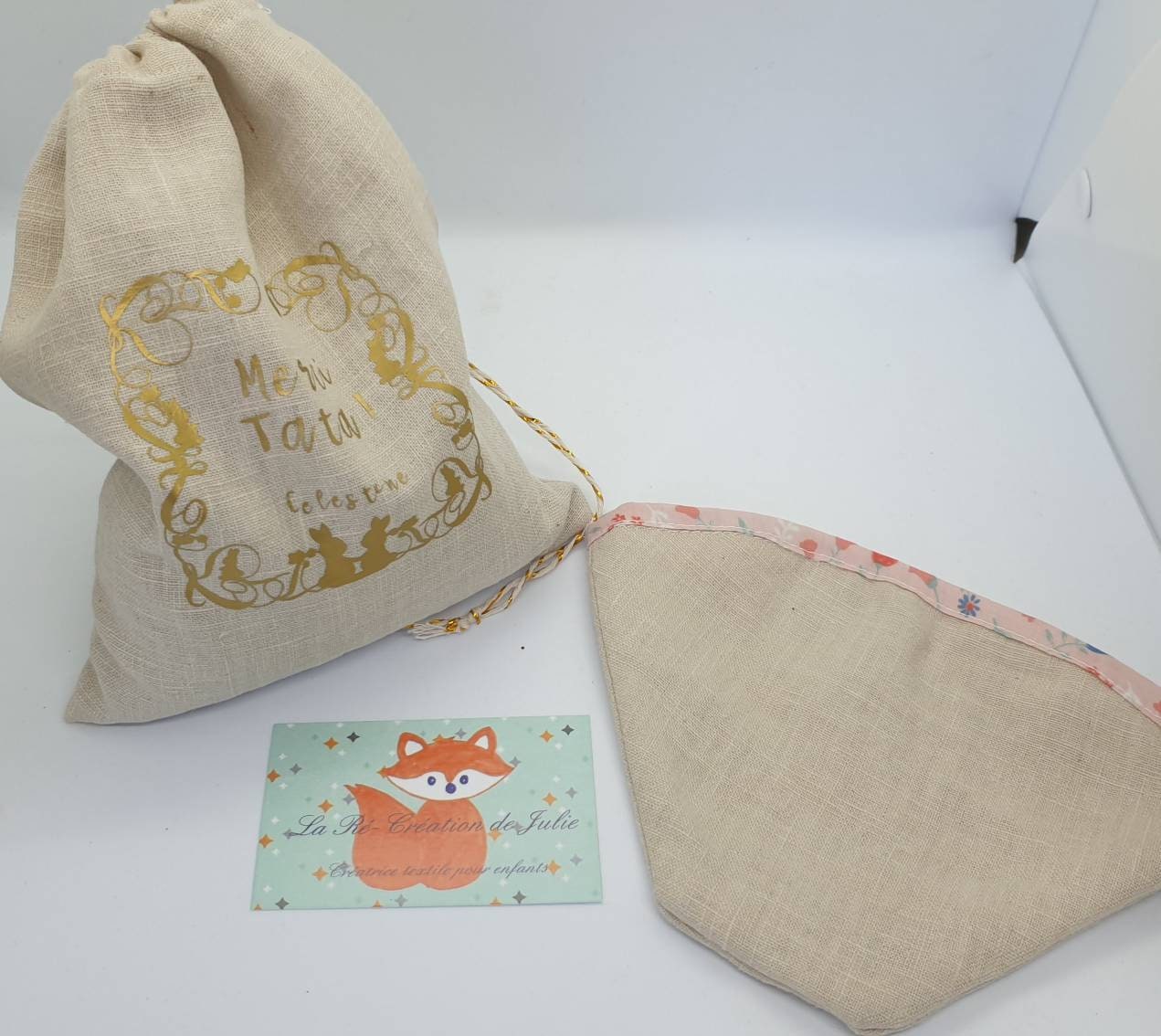 Sac à Vrac et Filtre Café en Lin Coton Bio