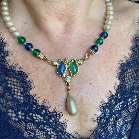 Reminiscence Zoé Et Lila collier Plastron Vintage couleur chrome