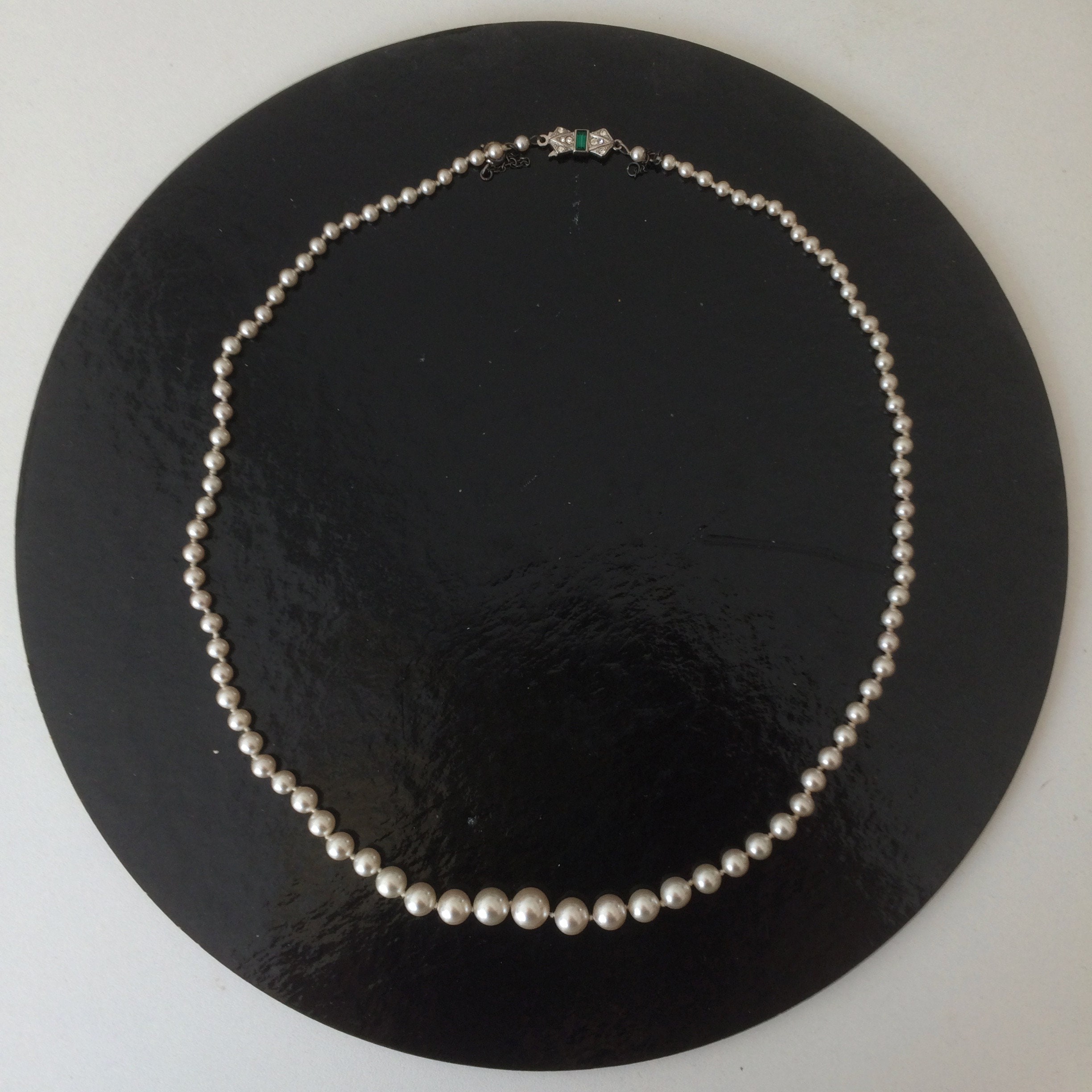 Vintage Majorica PEARL Necklace and Silver Clasp in 4 Models Etsy
