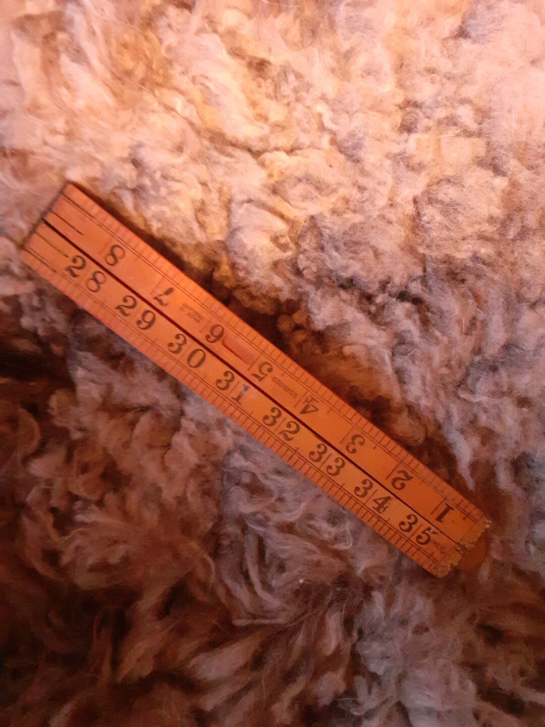 Vintage Wood Carpenters Ruler, Joiners Ruler, Woodworking Ruler ...
