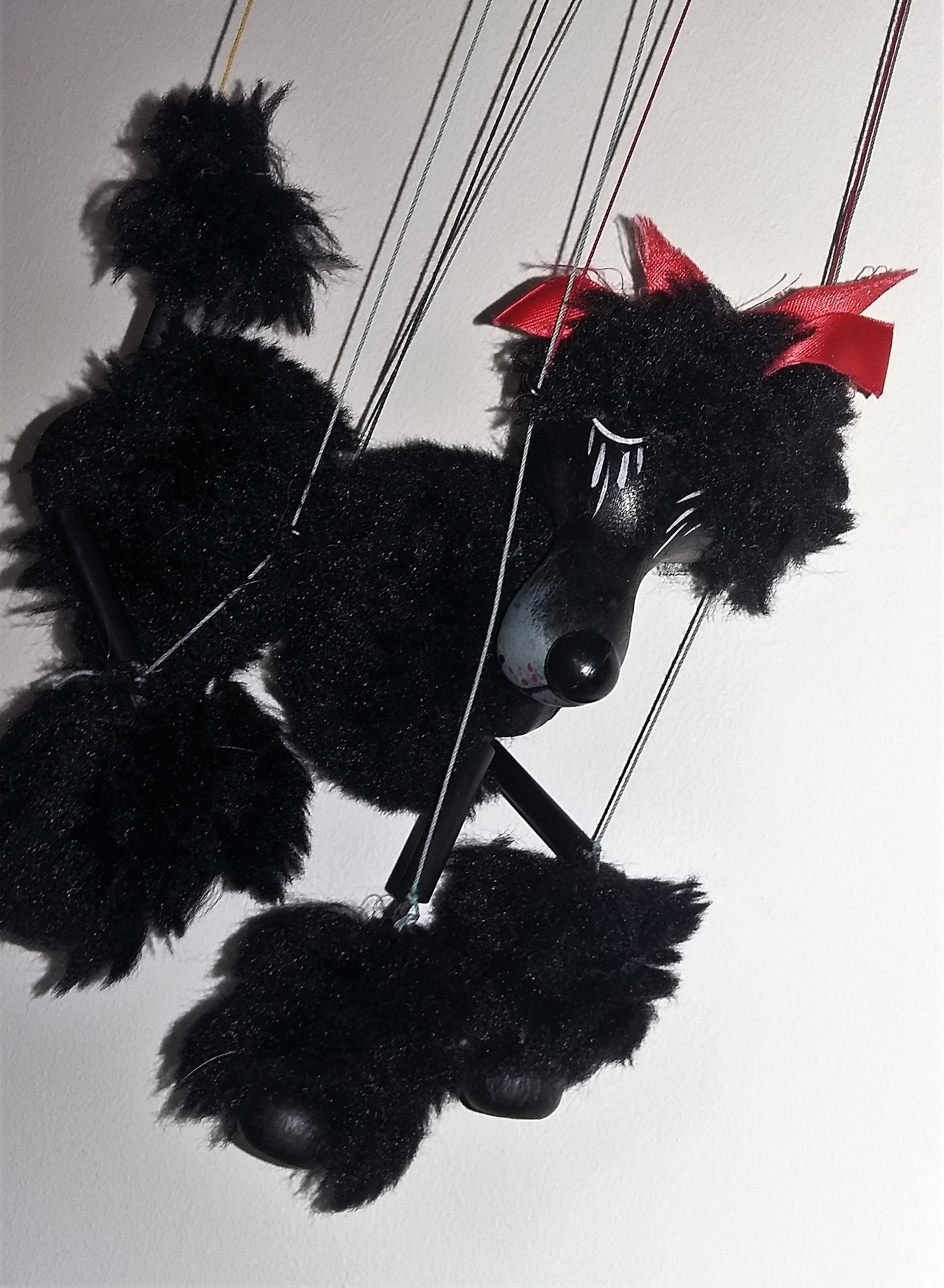 Puppet Poodle Fifi Pelham puppet vintage collectable | Etsy