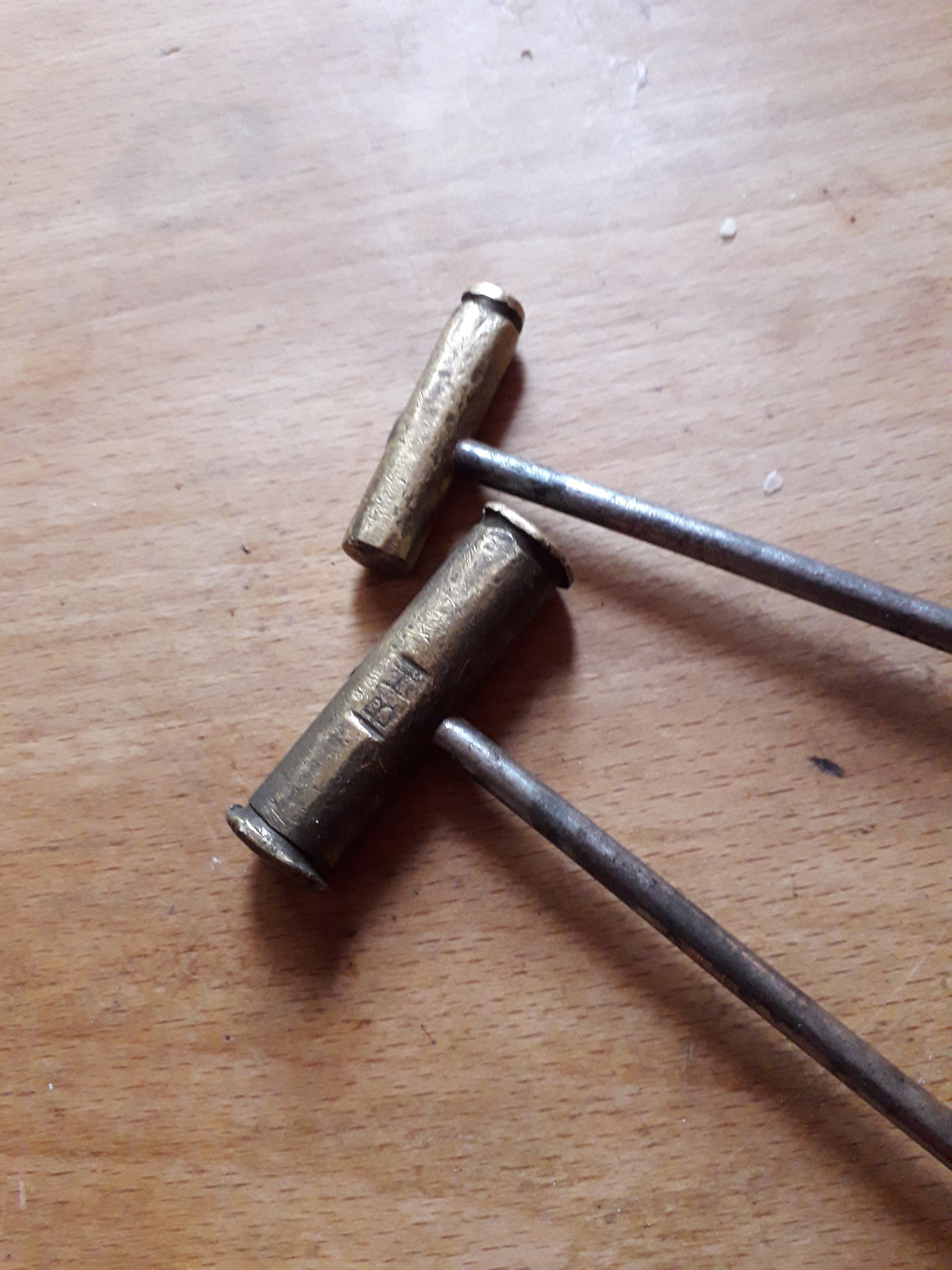 Vintage jewellers hammers brass tipped hammers craft hammer Etsy
