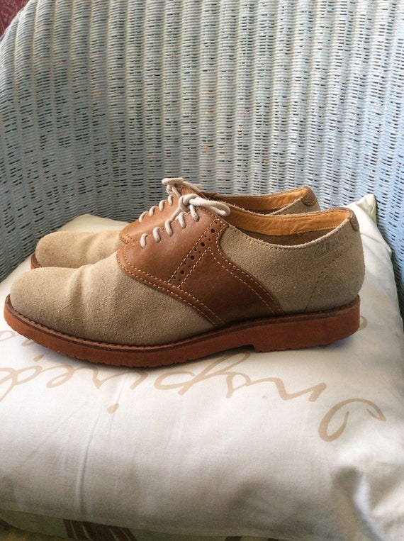 clarks saddle shoes