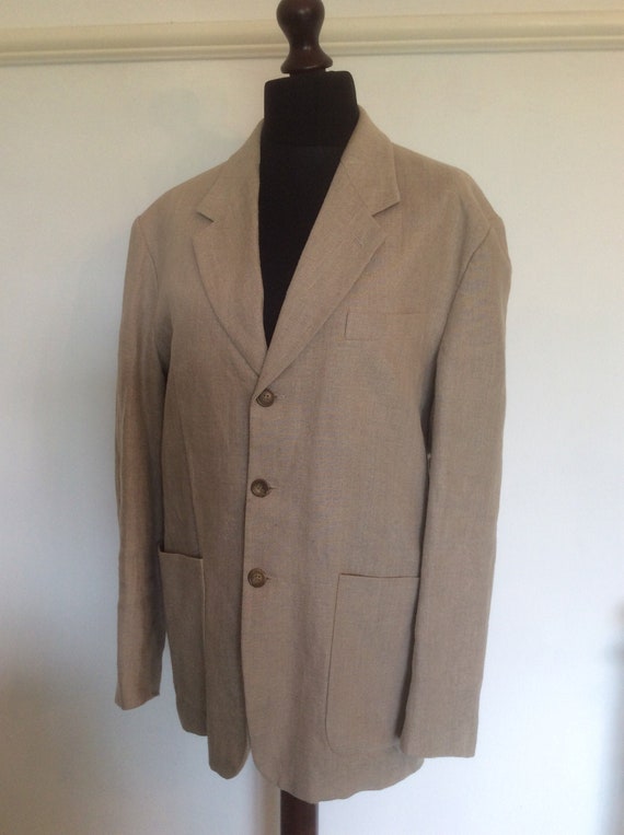 linen sports jacket