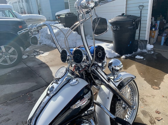 motorcycle bedroll speakers