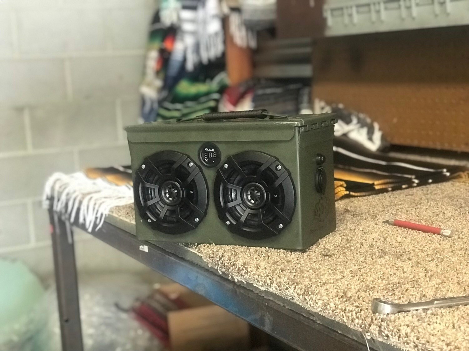 Ammo can speaker Clearance