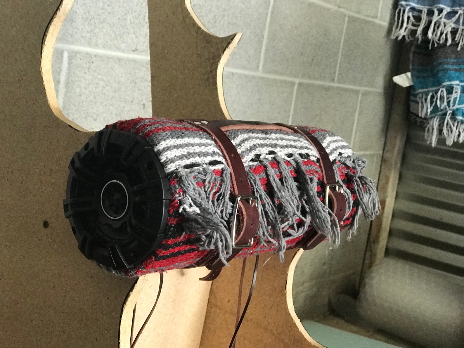 Motorcycle Blanket Roll Speaker Brass Knuckle Beats - Etsy