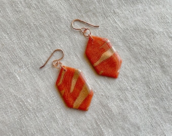 Alameda in Copper Zebra
