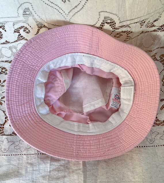 Vintage Pink Golf Bucket Hat - Etsy