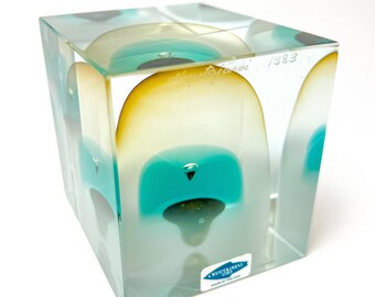 Oiva Toikka Snow Bunting (pulmu) Glass Bird Very Rare Strand