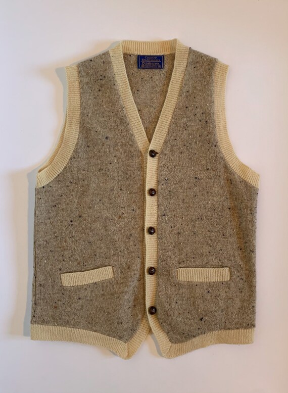 1990s Pendleton Sweater Vest M
