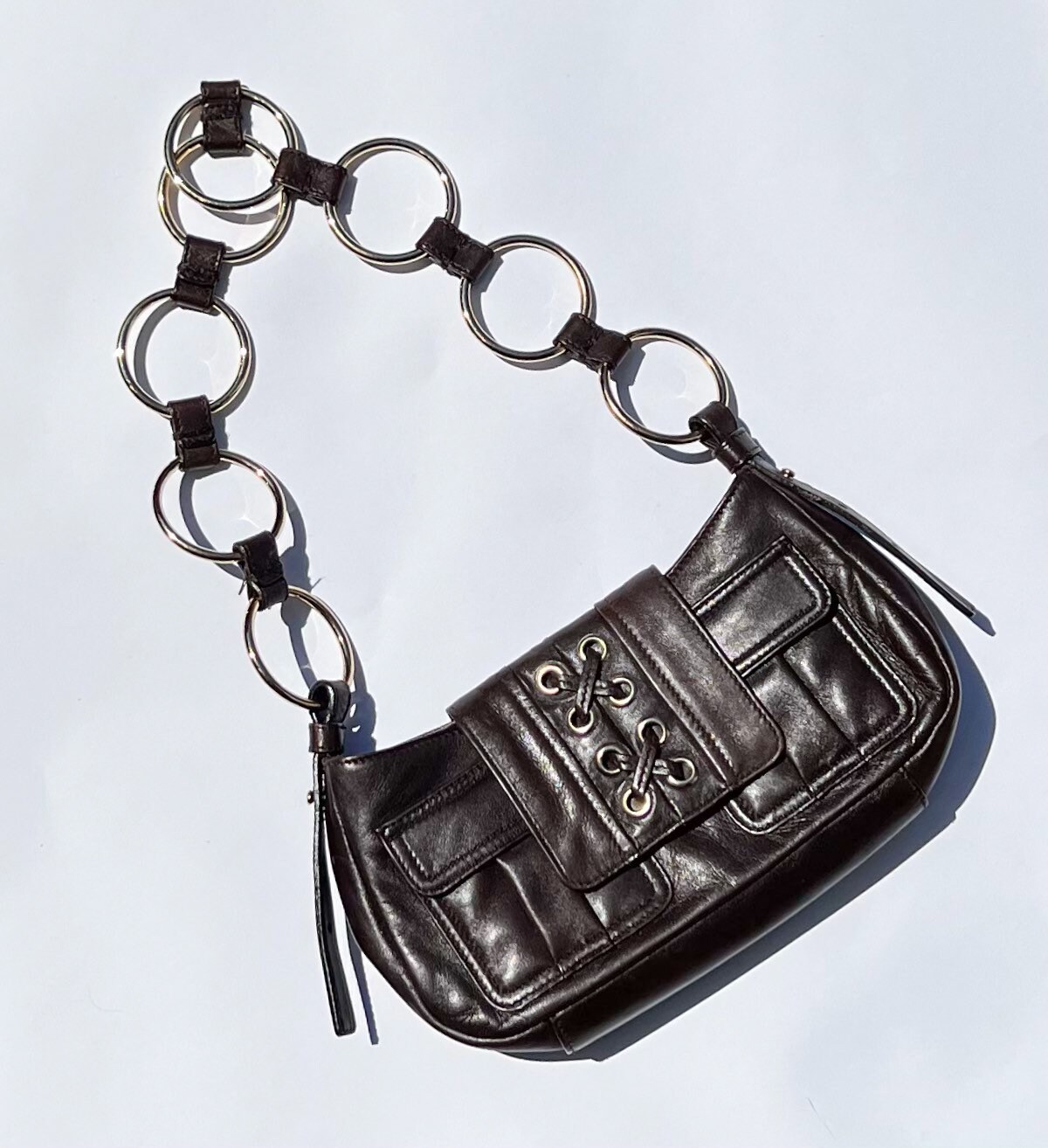 Vintage YSL Ring Baguette Purse - Etsy