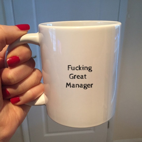 Manager Mug,Manager Gift,Office Manager,Manager Thank You Gift,Coffee Cup,Funny Gift,boss Mug,Present For Manager,Manager Leaving Gift,Best