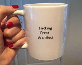 Architect Mug,Architect Gift, 11oz and 15oz, Planning Gift,Best Architect,Coffee Mug, Cup, Present,Gift Ideas,gift him, Men, Funny Gift
