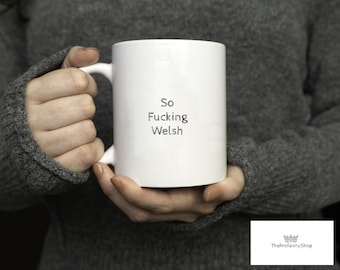 Non seulement parfait Im Welsh drôle Wales Mug Nouveauté Cadeau Pour Papa Lui Cymru Rugby