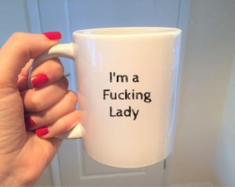 Grappige feministische koffiemok – Sarcastic Girl Power-cadeau