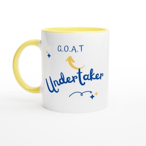Greatest Undertaker Mug –Funny Funeral Director Gift –Mortician Coffee Cup for Coffin Maker – Dark Humor Birthday Present for Burial Service