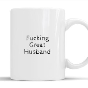 Funny Rude Husband Mug – Sweary Gift for Him image 2