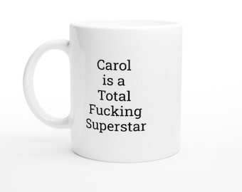 Carol Mug - Custom Personalized Gift for Women Named Carol, Funny Coffee Cup  for Tea Time, Work Desk, Birthday or Coworker Surprise - Etsy