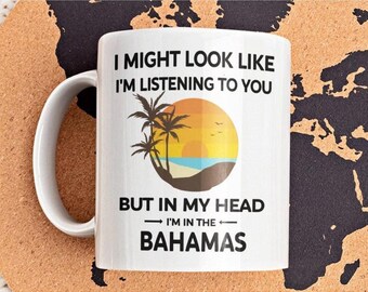 Bahamas Mug: Funny Tropical Island Vacation Coffee Cup